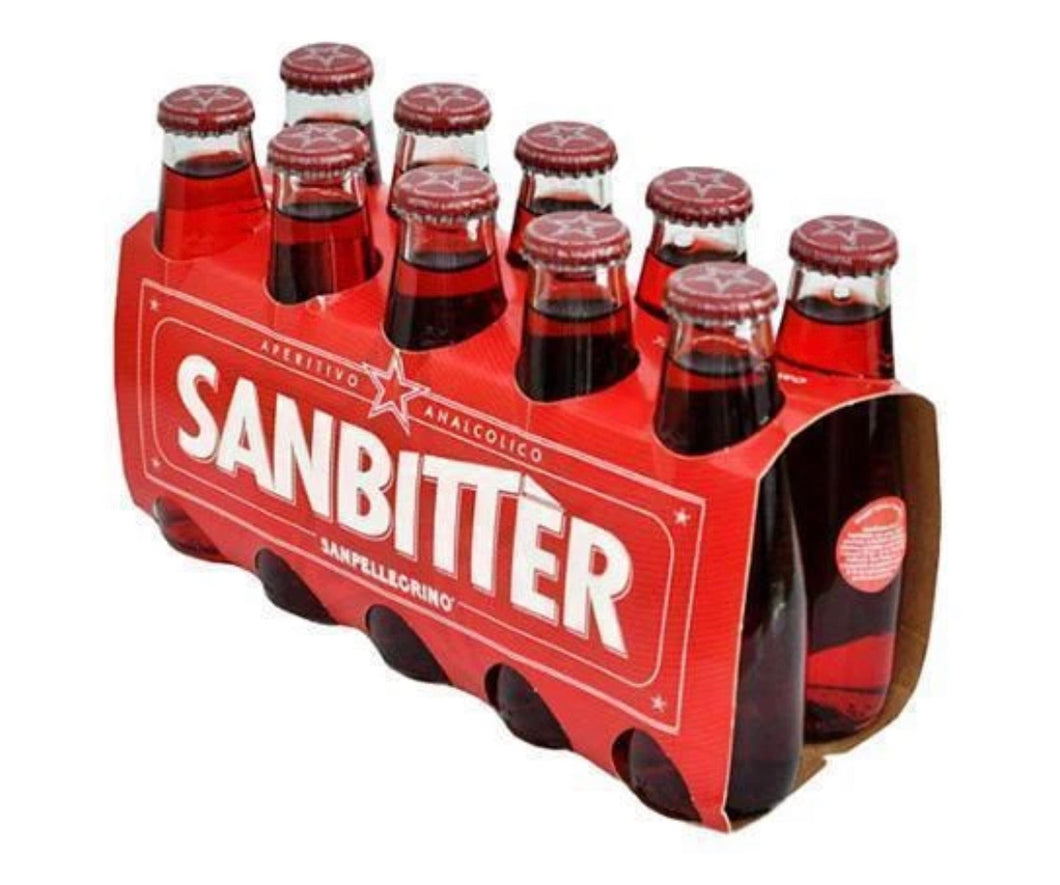 Sanbitter Non-Alcoholic Red Bitter Aperitif by San Pellegrino - 10 x 1 ...