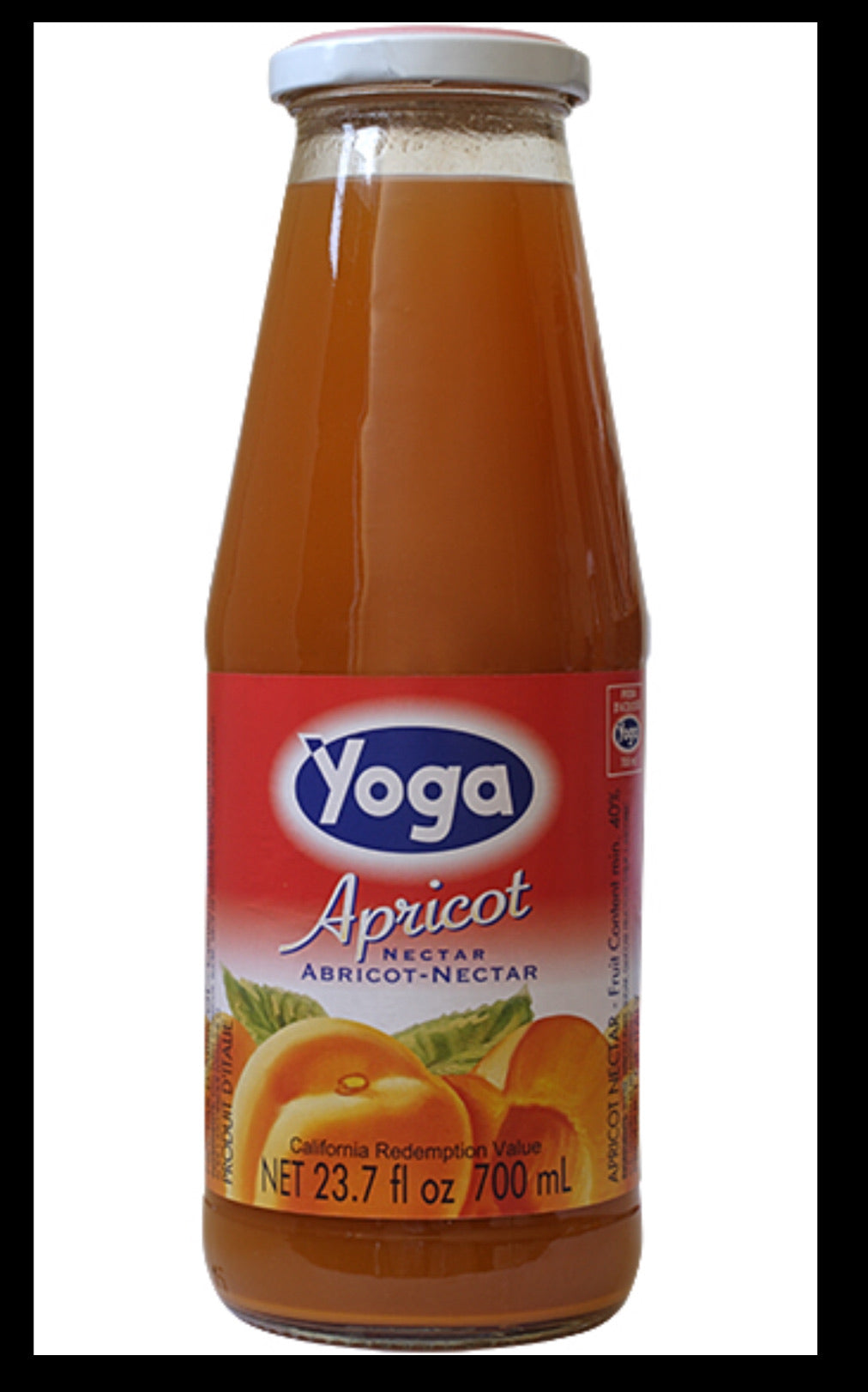 Yoga Apricot Nectar / 23.7 fl.oz - (6-Pack Case)