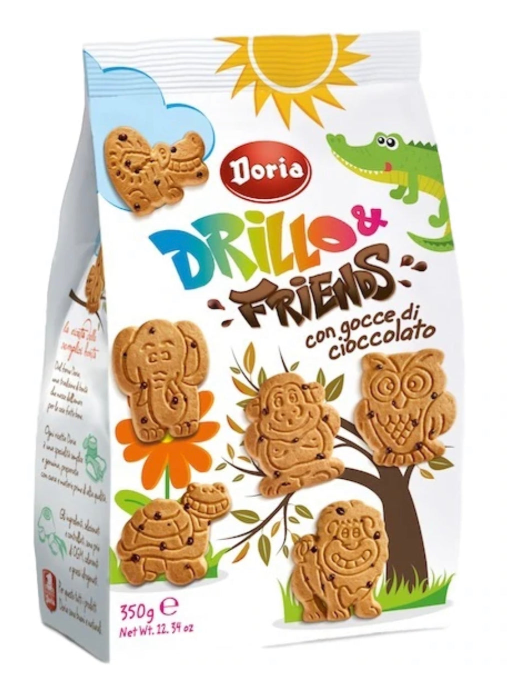 Shortbread Biscuits Zoo Doria Animal Shaped Cookies by Doria - 12.3 oz. (6-Packs)