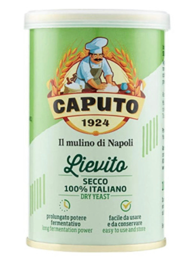 Caputo Lievito Active Dry Yeast, Made in Italy, Perfect with 00 Flour, 3.5 Ounce (3- Cans Per Order