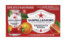 Load image into Gallery viewer, San Pellegrino Sparkling Fruit Beverages Aranciata Rossa/Blood Orange - 6pk/11.15 fl oz Cans
