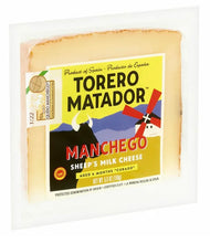 Load image into Gallery viewer, Torero Matador Manchego Sheep&#39;s Milk Cheese 150G. (Case of 6-Wedges)
