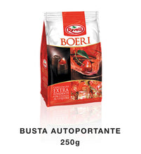 Load image into Gallery viewer, Rovelli Boeri 250gr  EXTRA DARK CHOCOLATE PRALINE WITH SOFT CHERRY (12/Packs Per Case )
