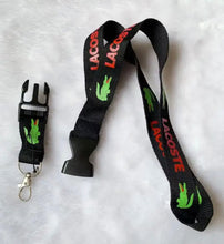 Load image into Gallery viewer, Lacoste Lanyard Cell-Phone, Name Tag, Keychain
