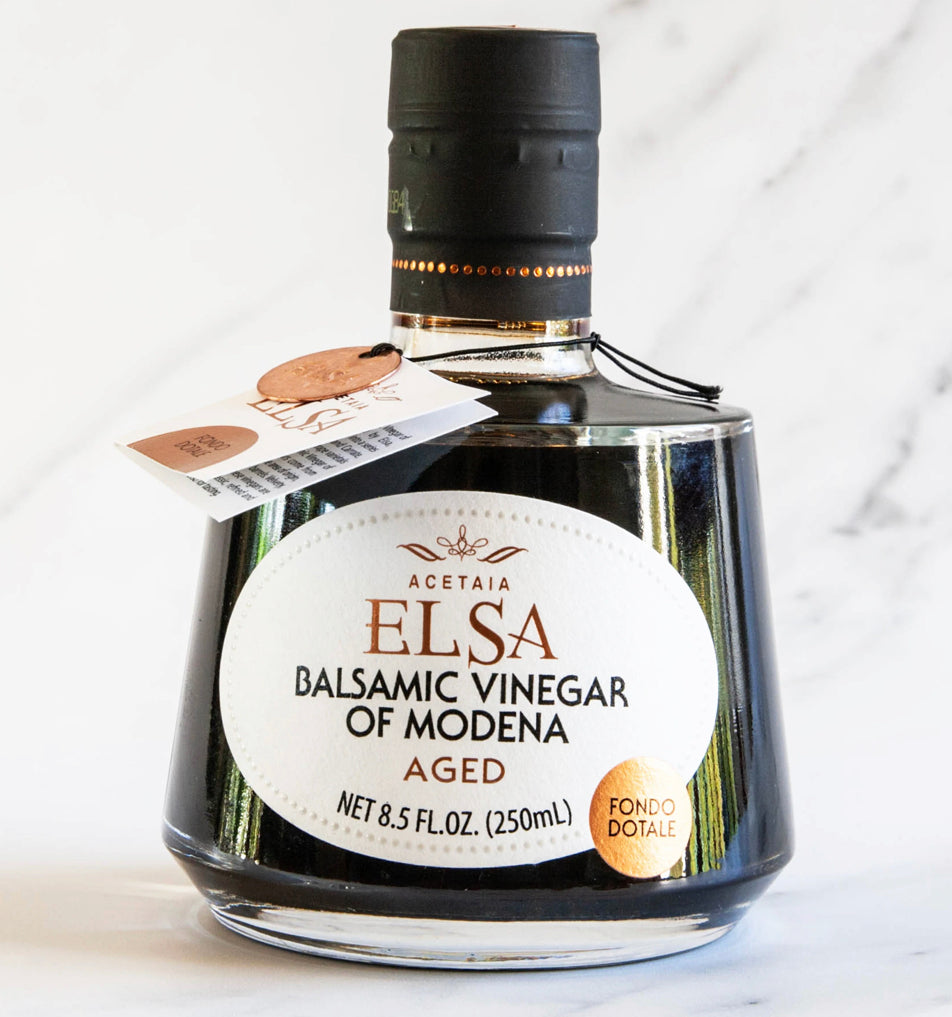 Elsa Aged Balsamic Vinegar 8.5oz 250ml ( 2-Bottles) – Delizioso Gourmet