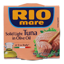 Load image into Gallery viewer, Rio Mare Solid Light Tuna in Olive Oil, 6 oz
