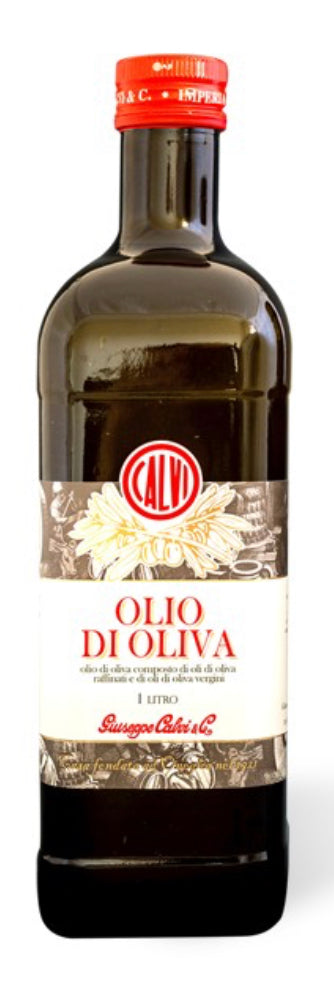 Calvi Olive Oil, Olio Di Oliva, 33.8 fl oz | 1 Liter