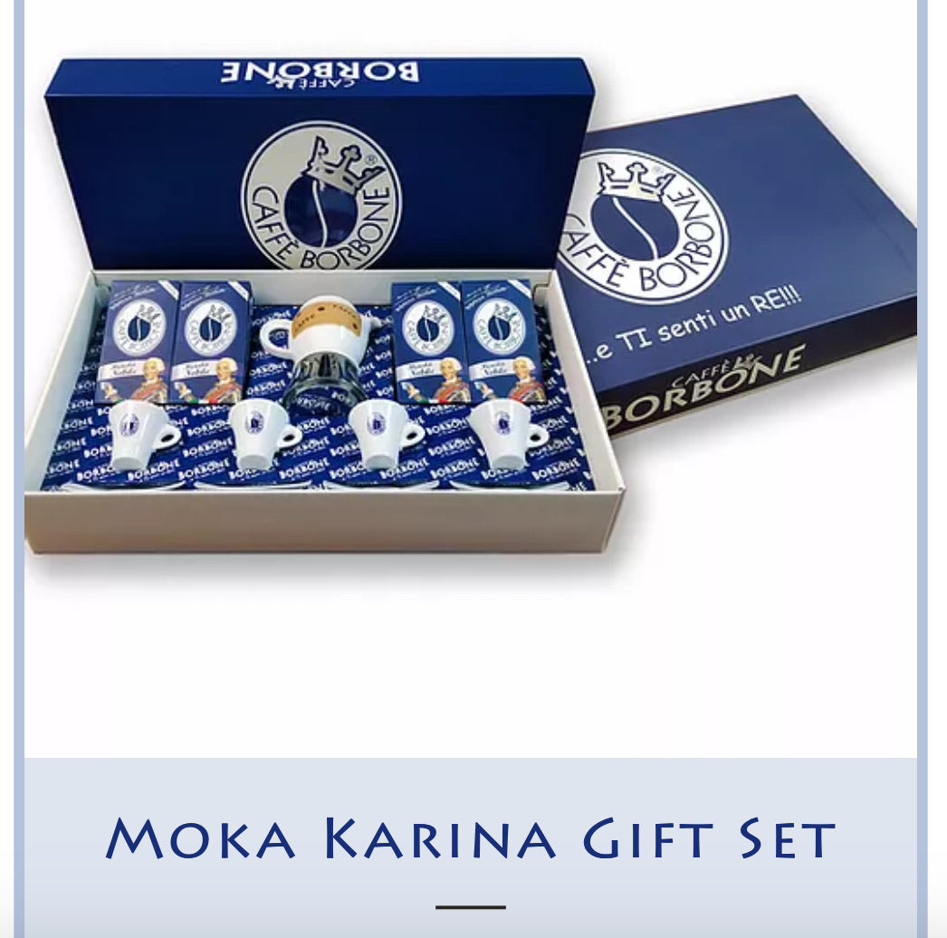 Borbone Moka Karina Gift Set