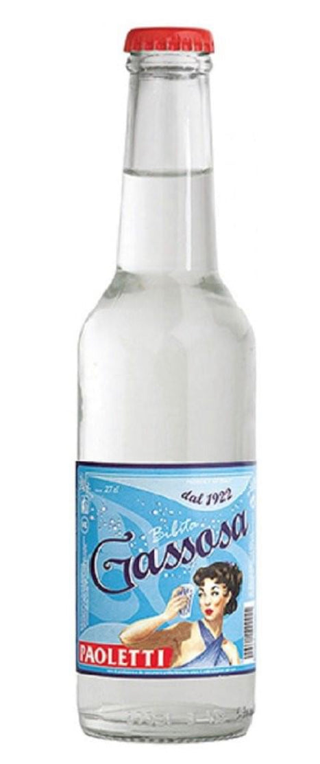Paoletti Gassosa, Soft Drink, Made in Italy, 8.4 fl oz | 250ml