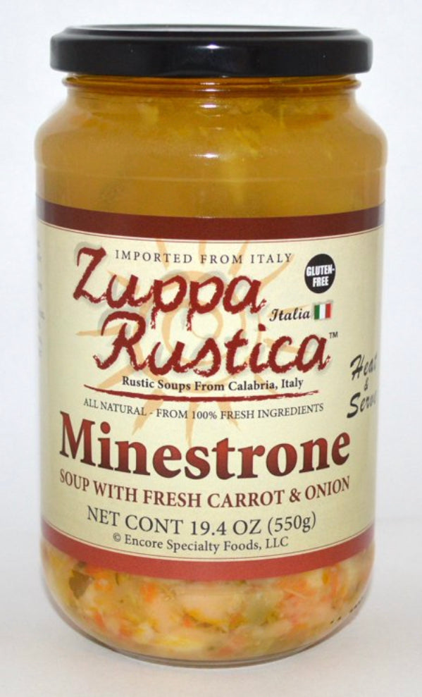 ZUPPA RUSTICA MINESTRONE SOUP, 19.4 OZ (4-Jars)