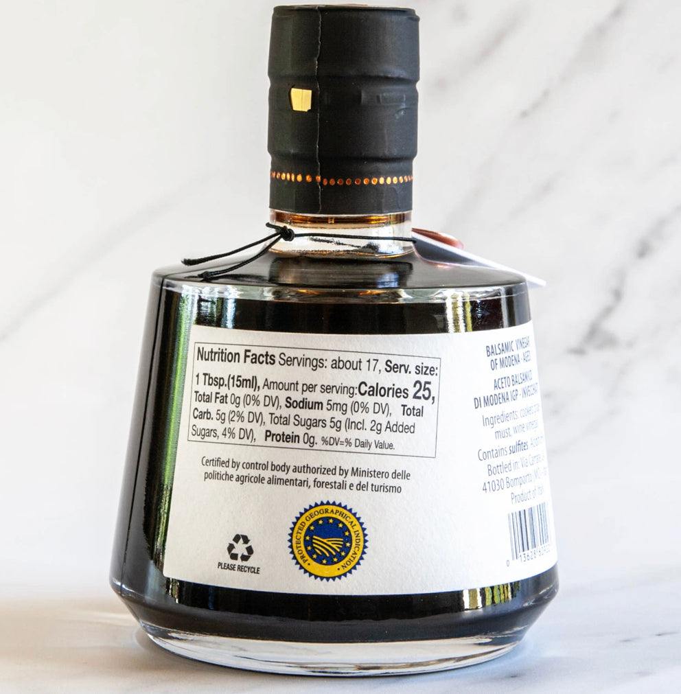 Elsa Aged Balsamic Vinegar 8.5oz 250ml ( 2-Bottles) – Delizioso Gourmet