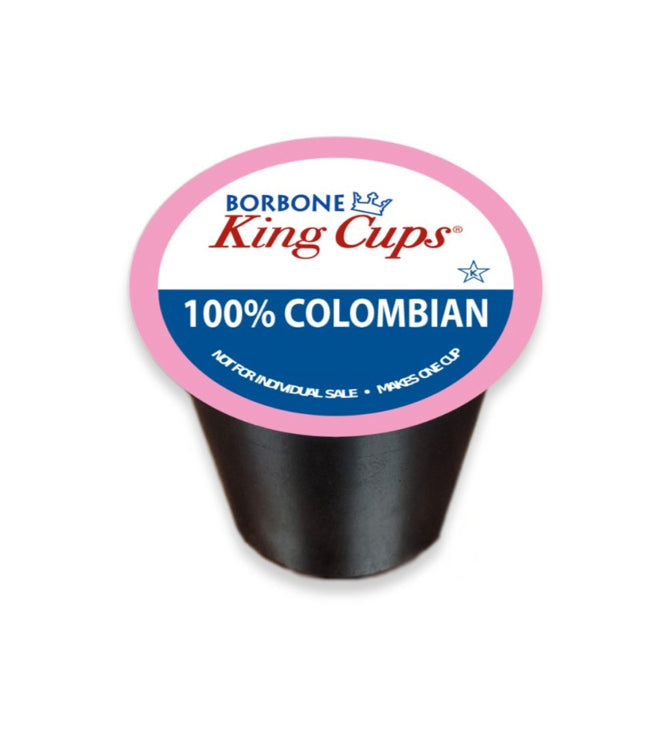 Caffe Borbone King Cups – 12CT – 100% Colombian – Delizioso Gourmet