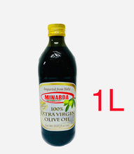 Load image into Gallery viewer, MINARDA – EXTRA VIRGIN OLIVE OIL 100% –1L – GLASS BOTTLE
