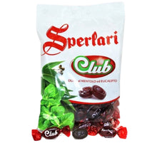 Load image into Gallery viewer, Club Menthol &amp; Eucaliptus Hard Candy (Caramelle) by Sperlari - 7.05 oz (3-Pack Sale)
