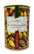 Load image into Gallery viewer, Morabito Pitted Olive Mix, Mix Di Olive Snocciolate, 5 lb 1 oz | 2300g (2-Pack)

