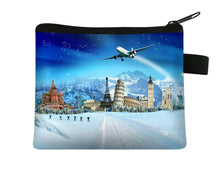 Load image into Gallery viewer, World Winter-Coin Purses Women Wallets ID Card Holder (6”x 5”
