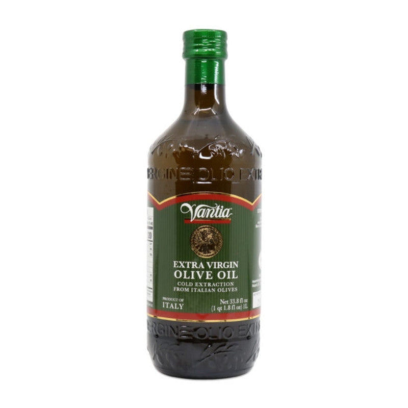 Olive Oil VANTIA Imported Extra Virgin 1-liter each (Case of 6-Bottles)