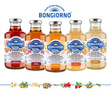 Load image into Gallery viewer, Bongiorno Organic Berries &amp; Pomegranate Balsamic &amp; Apple Cider Vinegar 16.9oz (6-Pack)
