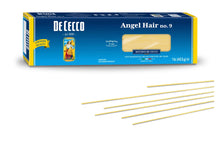 Load image into Gallery viewer, De Cecco Angel Hair, Capellini, #9, 1 LB | 453g / 20-Packages Per Case
