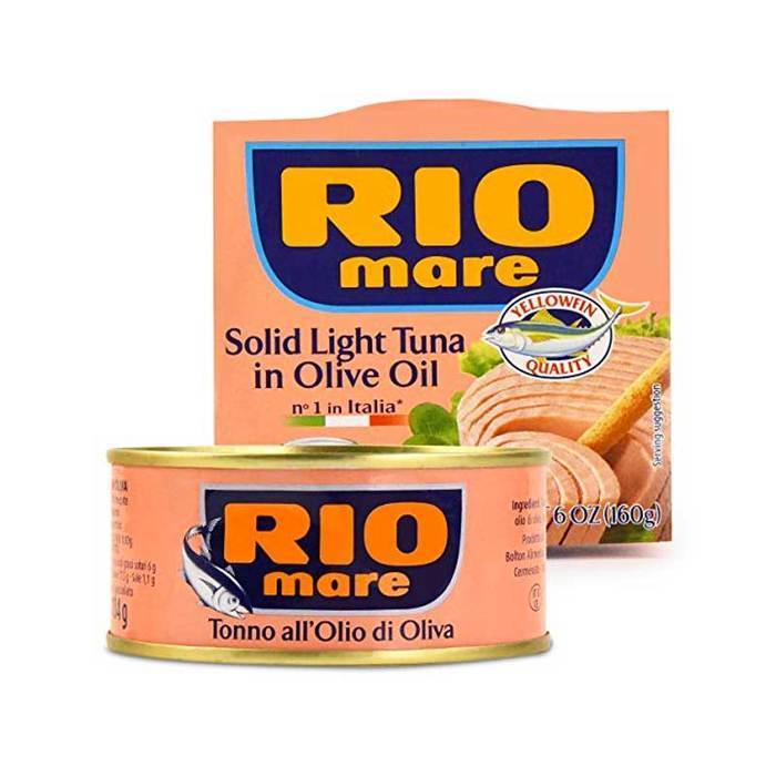 Rio Mare Solid Light Tuna in Olive Oil, 6 oz – Delizioso Gourmet