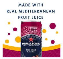 Load image into Gallery viewer, San Pellegrino Pomegranate &amp; Orange Sparkling Water
