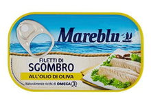 Load image into Gallery viewer, Mare Blu Mackerel Fillets With Olive Oil
