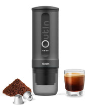 Load image into Gallery viewer, Outin Nano Mini Portable Battery Espresso (Black/Gray)
