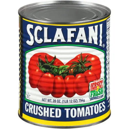 Sclafani Crushed Tomatoes, 28 Ounce (Pack of 12)