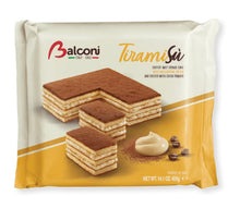 Load image into Gallery viewer, Balconi Torta Tiramisu Cake, 400 grams (6-pack)
