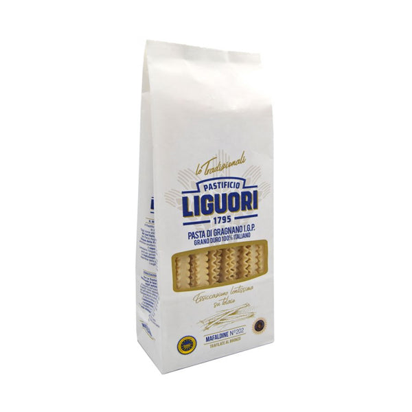 LIGUORI MAFALDINE 500G PASTA DI GRAGNANO #202 (Case of 12)