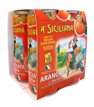 Load image into Gallery viewer, A’ Siciliana Sicilian Aranciata Blood Orange Soda 11.15oz (24/Pack-Case)
