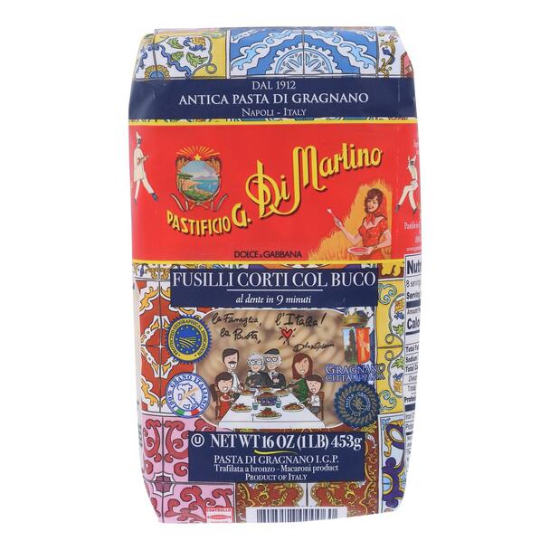 Di Martino Fusilli corti di Gragnano (8/Packs - 1/Lb. Each)