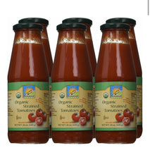 Load image into Gallery viewer, BIONATURAE ORGANIC STRAINED TOMATOES, 24 OZ / case of 6
