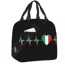 Load image into Gallery viewer, Italia National Team / Insulated Lunch Tote Bag for Women Italian Soccer Football Portable Cooler Thermal lunch Box Kids School Children
