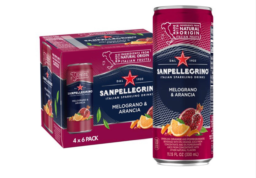 San Pellegrino Pomegranate & Orange Sparkling Water