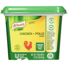 Load image into Gallery viewer, Knorr Chicken Stock Base Gluten Free, No added MSG, 0g Trans Fat, 1 lb
