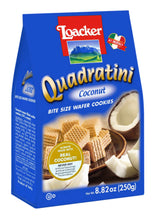 Load image into Gallery viewer, Loacker Quadratini, Coconut, 8.8 oz/ 250g (3-Pack Special)
