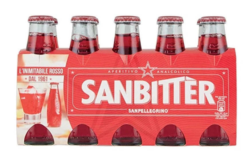 Sanbitter Non-Alcoholic Red Bitter Aperitif by San Pellegrino - 10 x 1 ...