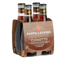 Load image into Gallery viewer, San Pellegrino Chinotto Beverage Sparkling - 4 bottles x 6.75 fl oz
