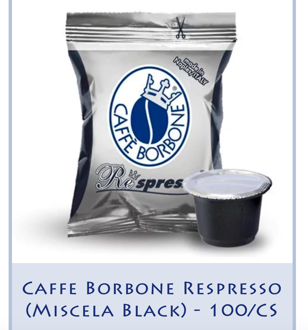 Caffe Borbone Espresso Capsules (Miscela Black) 100/CS