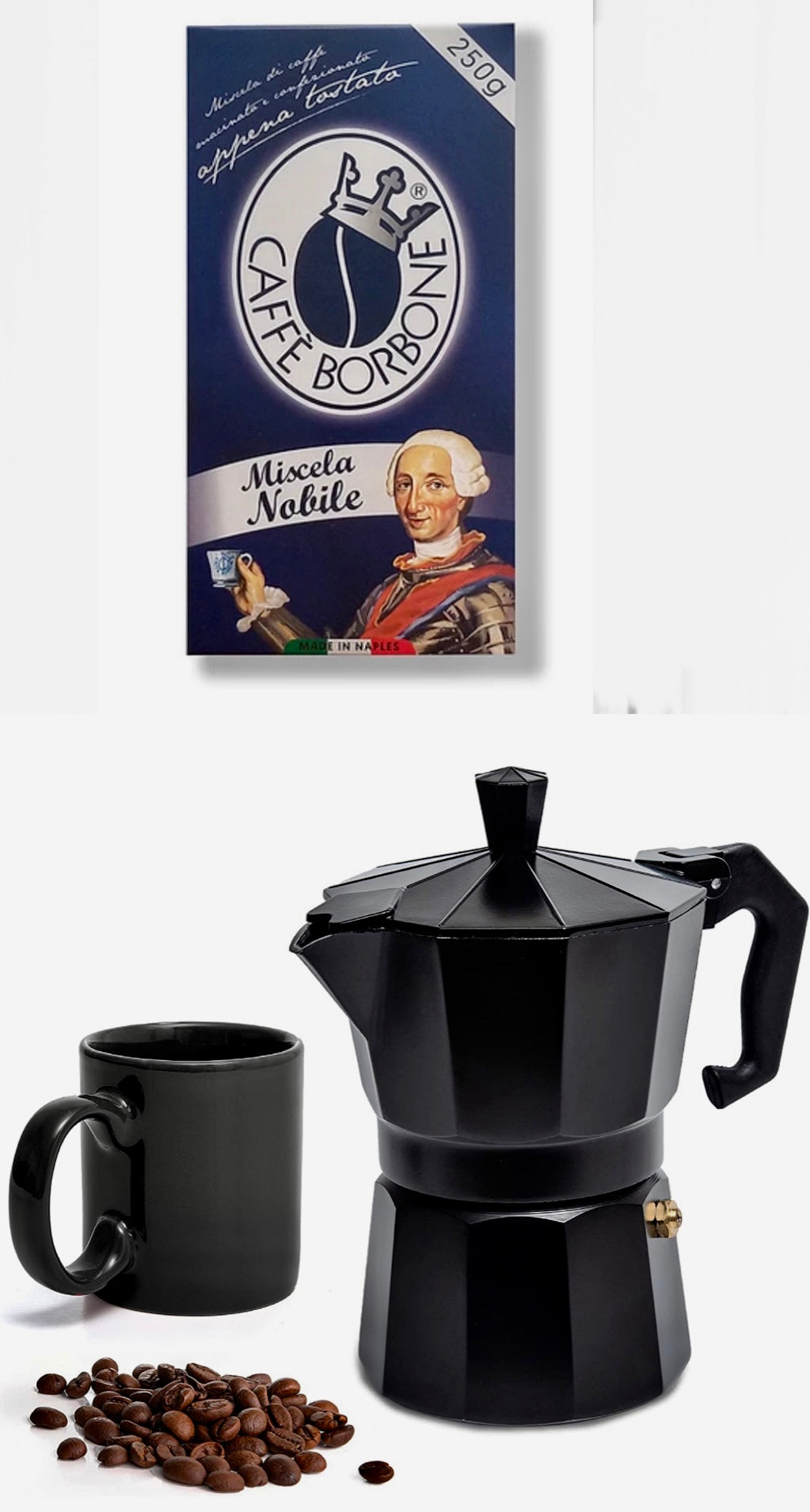 Caffe Borbone Ground Coffee and Moka