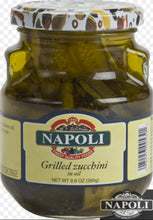 Load image into Gallery viewer, Napoli Grilled Zucchini in Oil 10oz. / 280g Each (6-Pack)
