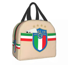 Load image into Gallery viewer, Italia National Team / Insulated Lunch Tote Bag for Women Italian Soccer Football Portable Cooler Thermal lunch Box Kids School Children
