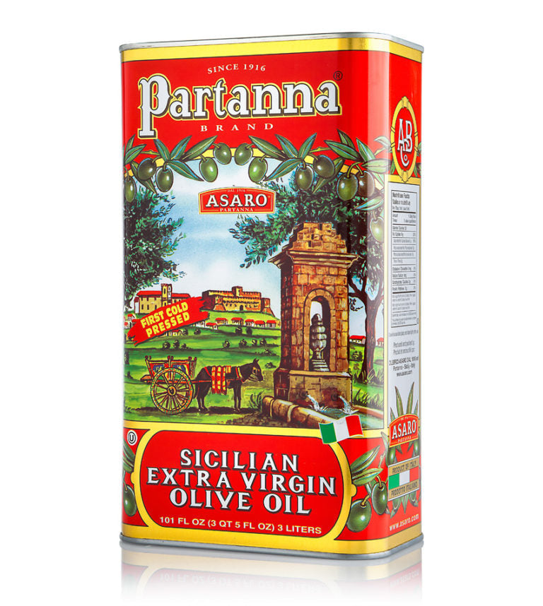 Partanna Extra Virgin Olive Oil - 3 liter