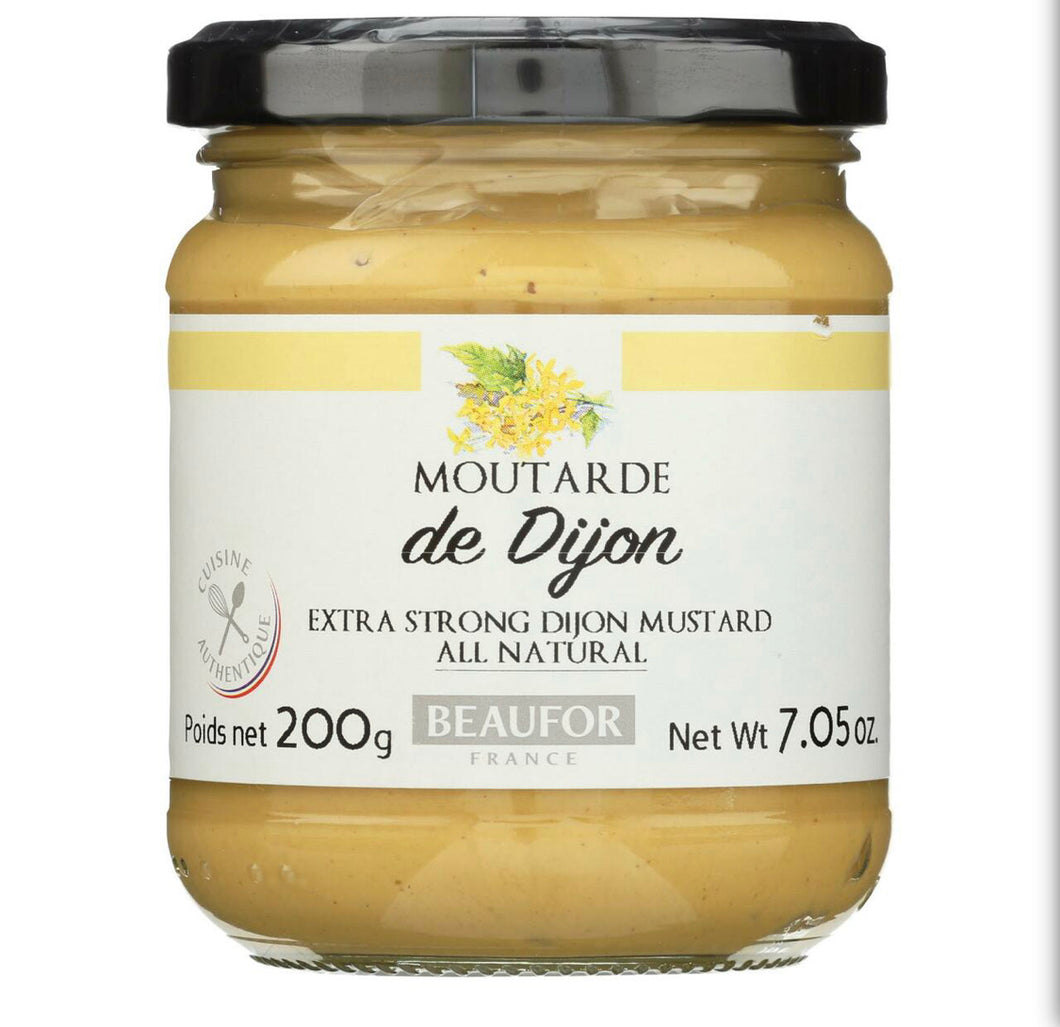 Beaufor Extra Strong Dijon Mustard - ( Case Of 12 )- 7.05 Oz