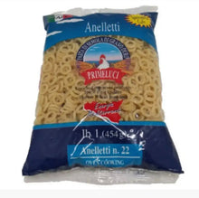 Load image into Gallery viewer, Primeluci Anelletti no. 22 (Case Of 20/Packs 1-lb each)
