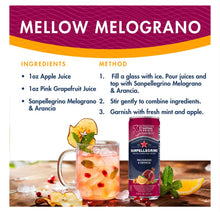 Load image into Gallery viewer, San Pellegrino Pomegranate &amp; Orange Sparkling Water
