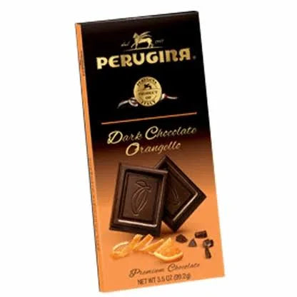 Perugina Dark Chocolate Orangello Bar 3oz. Bar ( Case of 12)