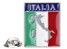 Load image into Gallery viewer, Italia Flag And World Map / Pin, Brooches
