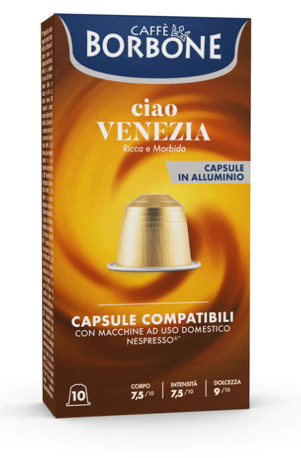 Caffe Borbone - Venezia Blend - 10 Pack - Nespresso Pods